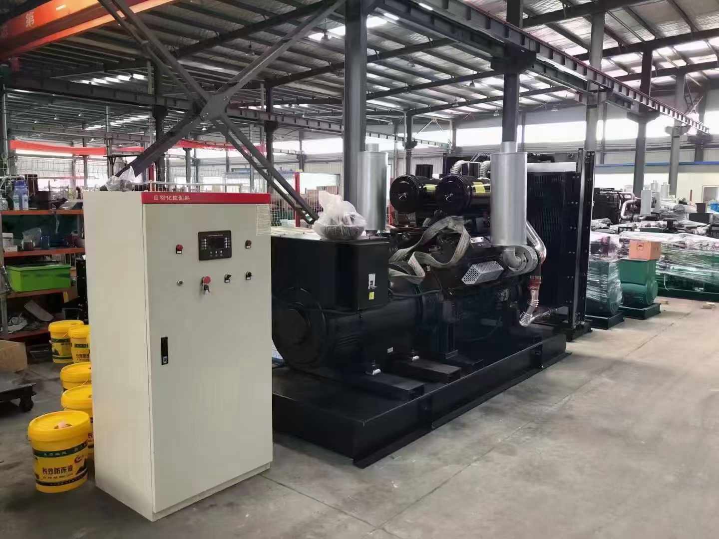 顺德柴油发电机运行时的噪音和振动水平如何?
